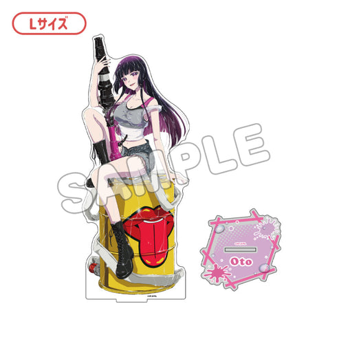 『ロックは淑女の嗜みでして』アクリルフィギュアL 黒鉄音羽